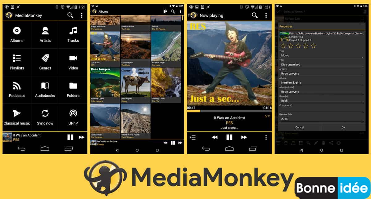 Media Monkey app